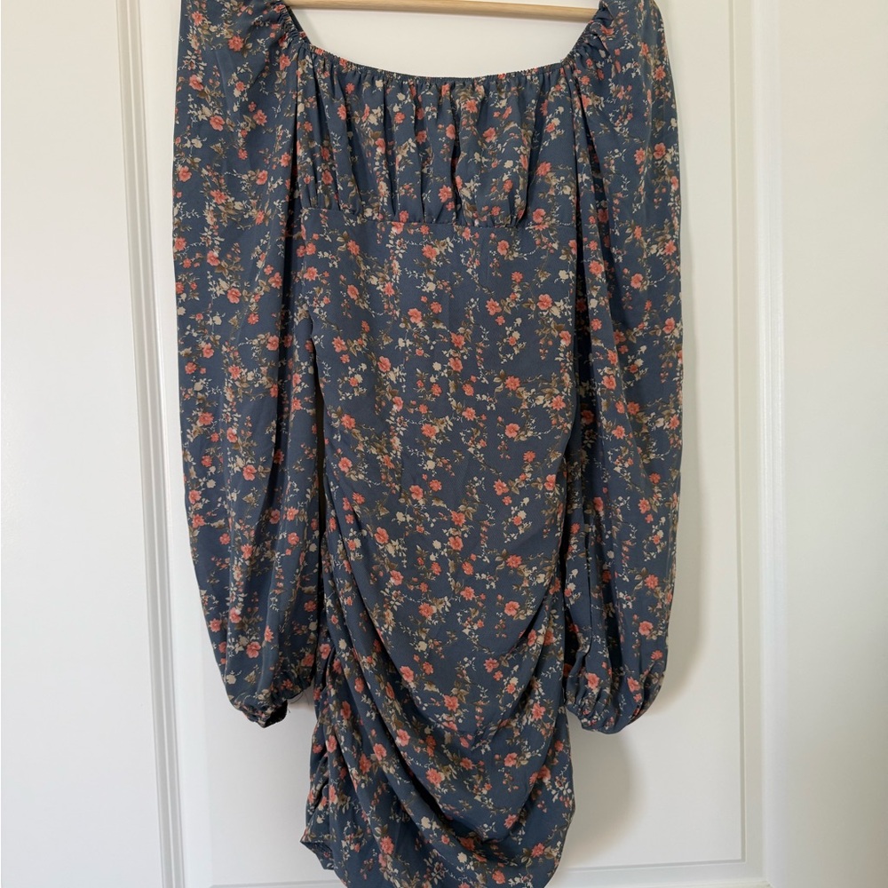 Floral Off-Shoulder Dress